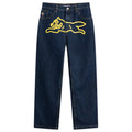 Icecream Running Dog Loose Straight Jeans