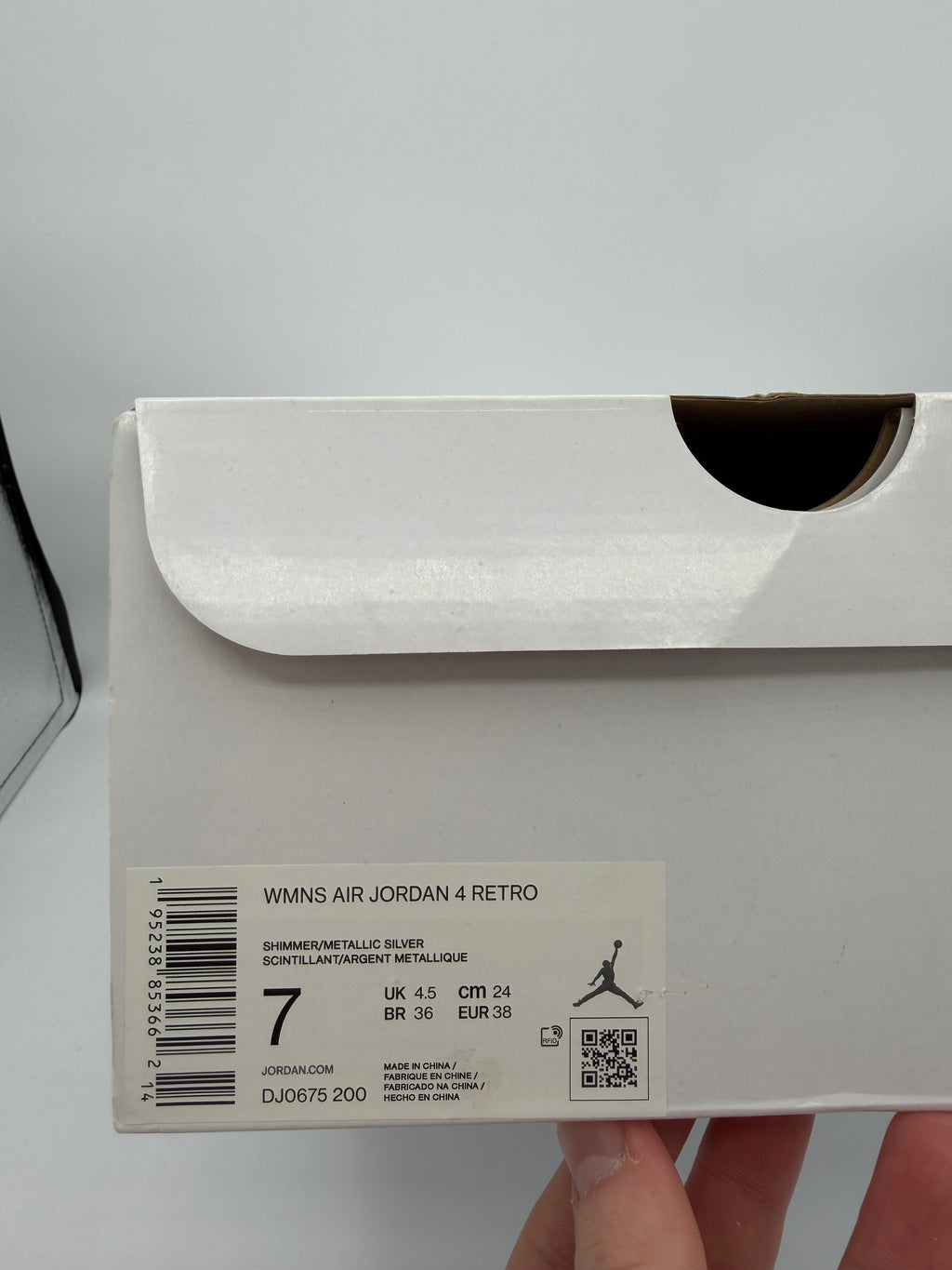 Jordan 4 Shimmer - 38Eu (USED)