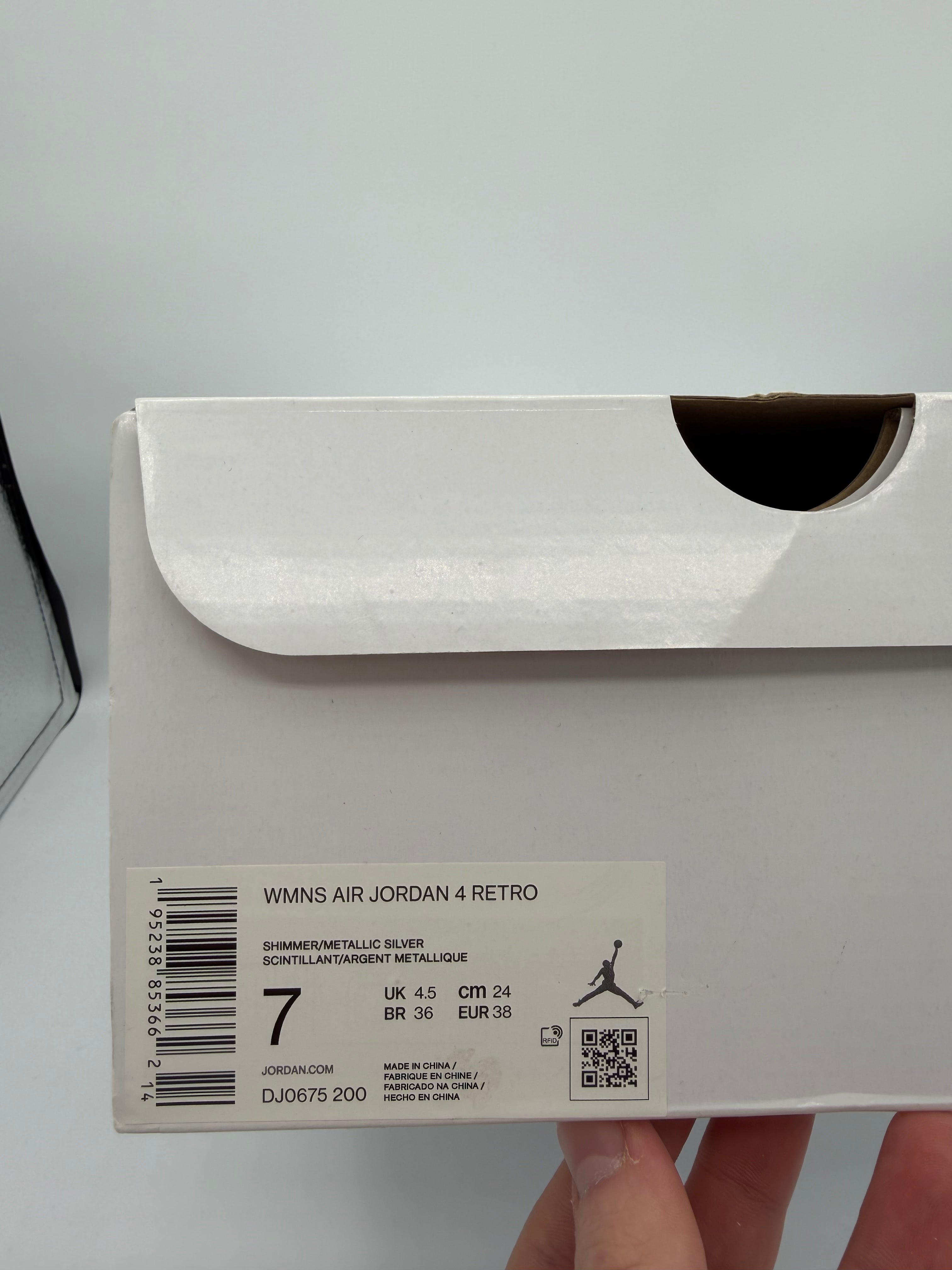 Jordan 4 Shimmer - 38Eu (USED)