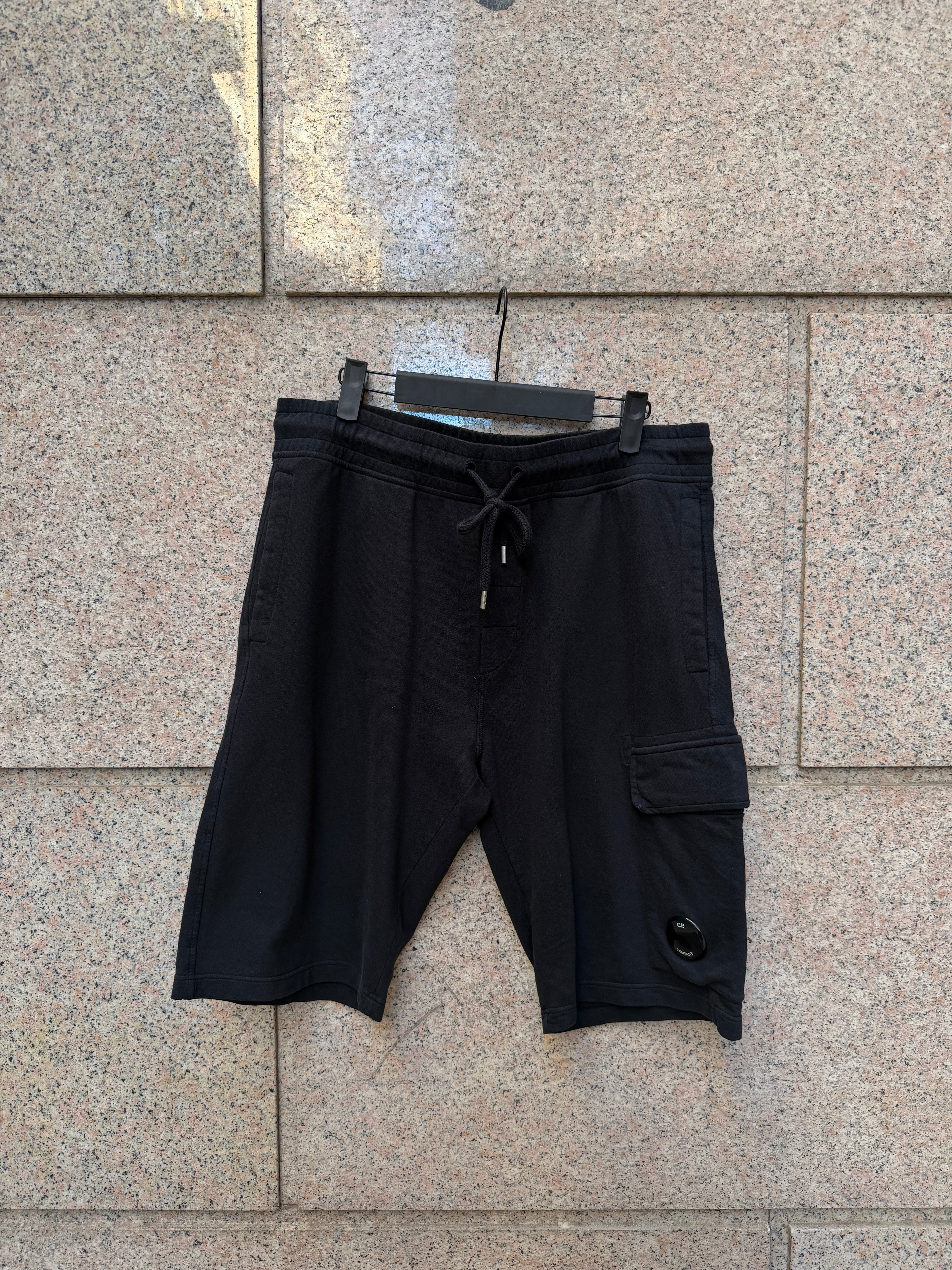 C.P. Company Wool Cargo Shorts Black - L (USED)