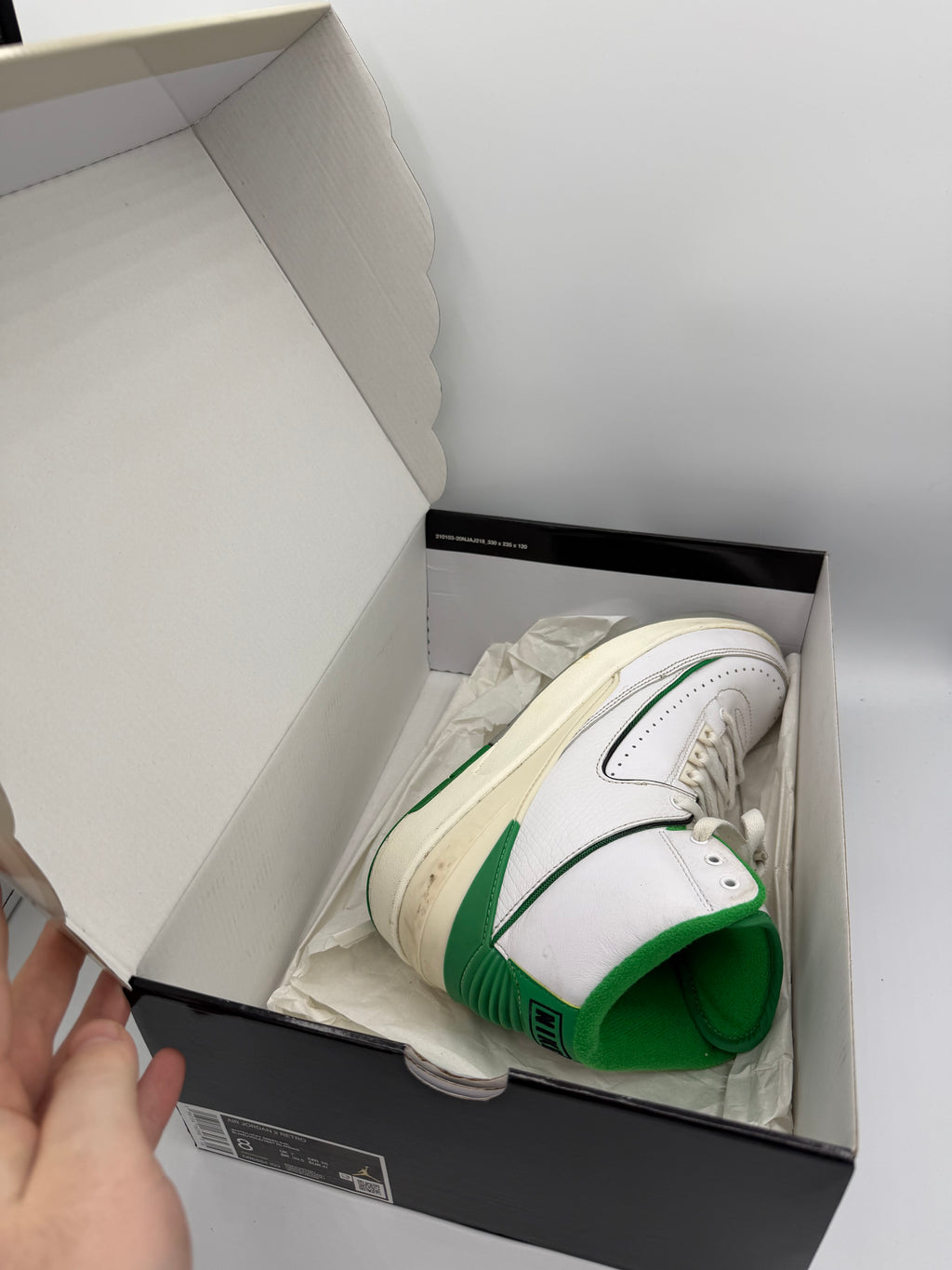 Jordan 2 High Lucky Green - 41Eu (USED)