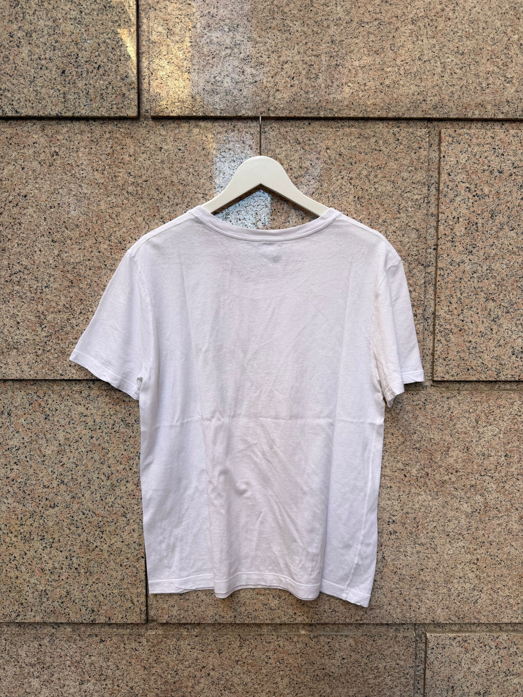 Gucci Tee Logo Washed Print White - XS (USED)