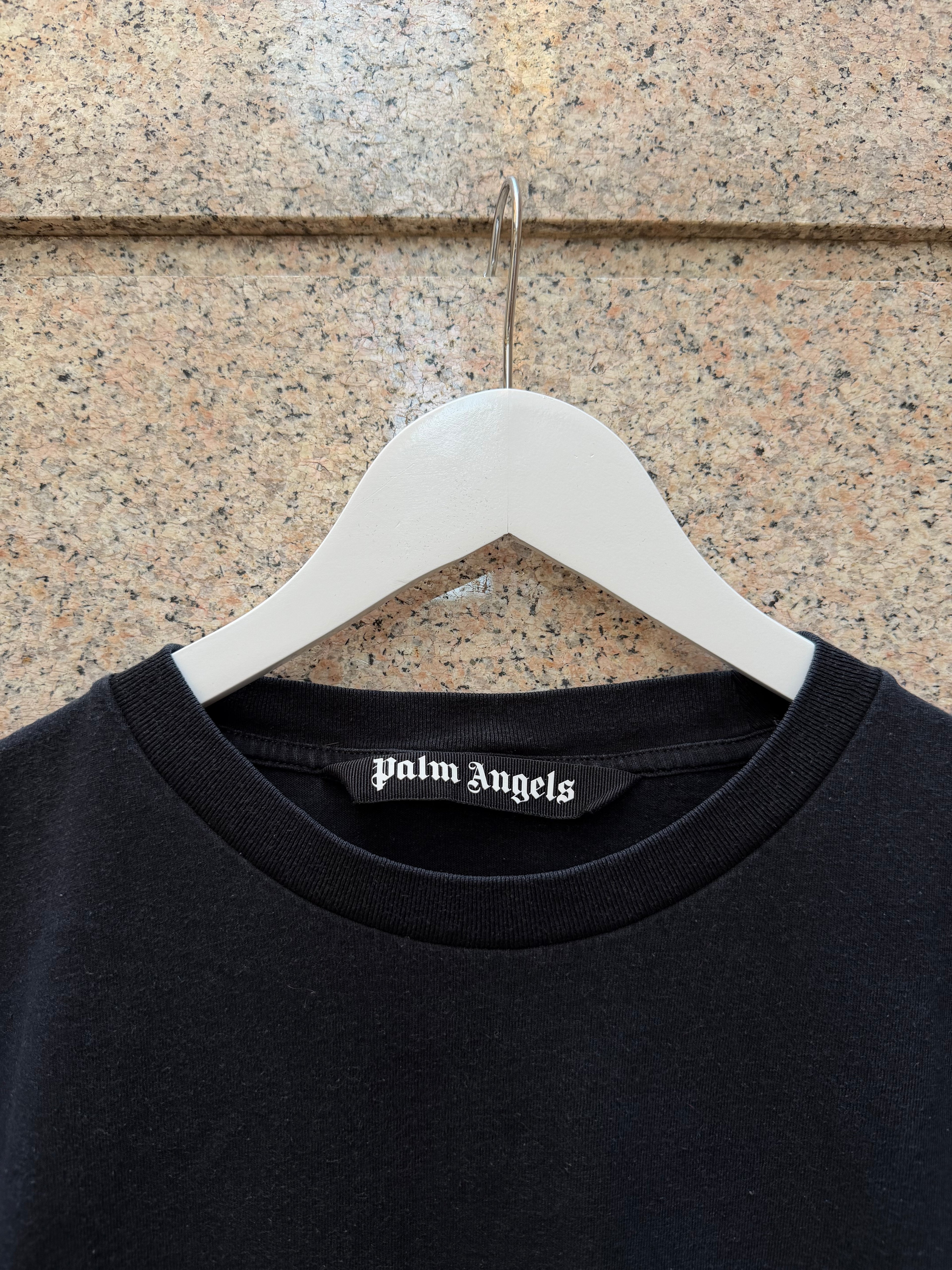 Palm Angels Black Mini Patch T-Shirt - M (USED)