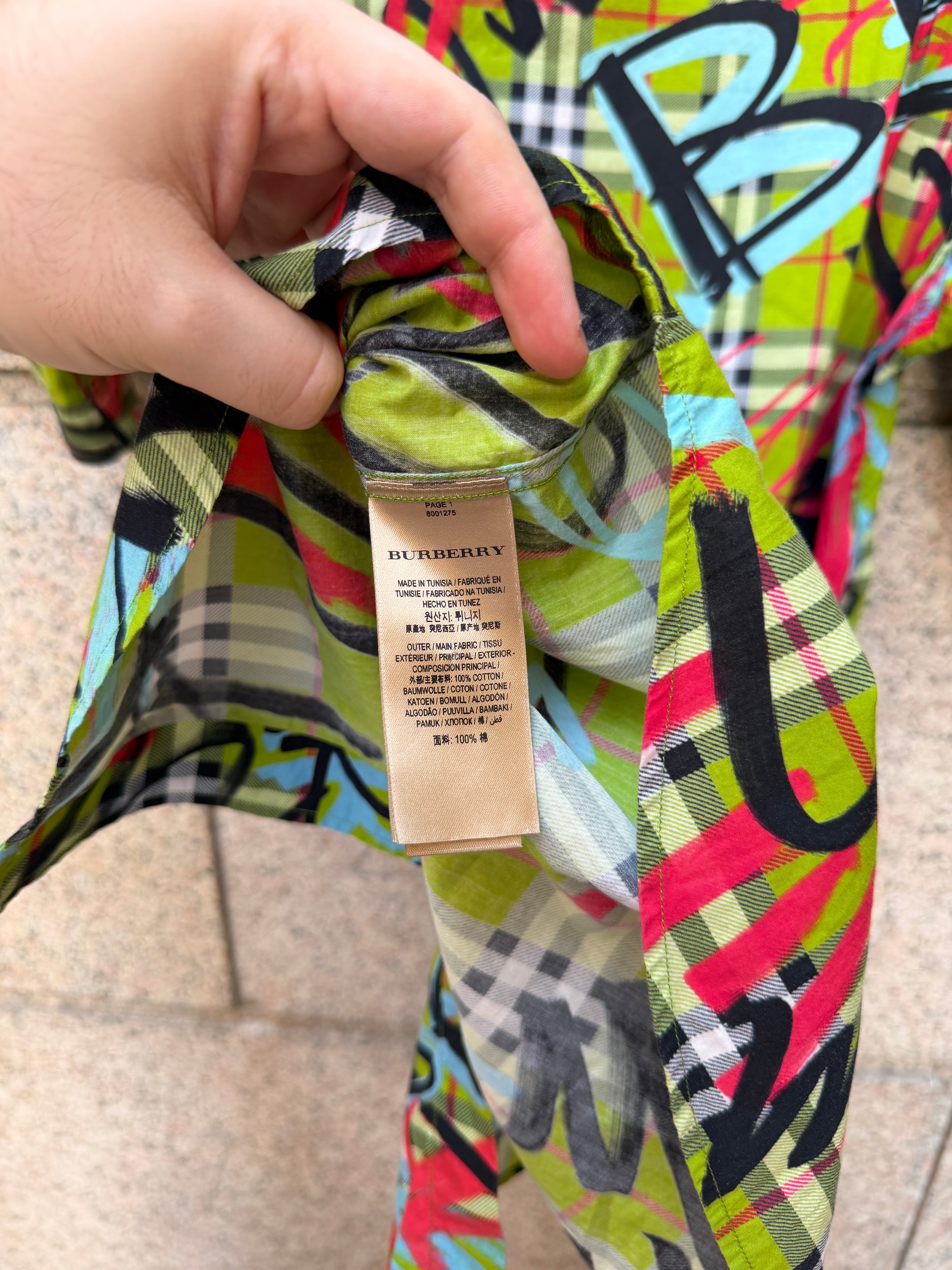 Burberry Shirt Multicolor - M (USED)