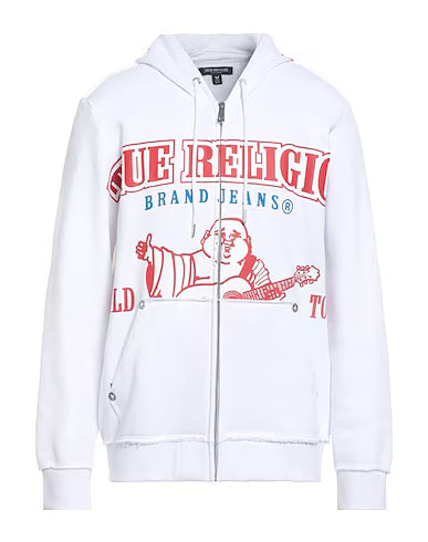 True Religion Zip Hoodie Bouddha Grey