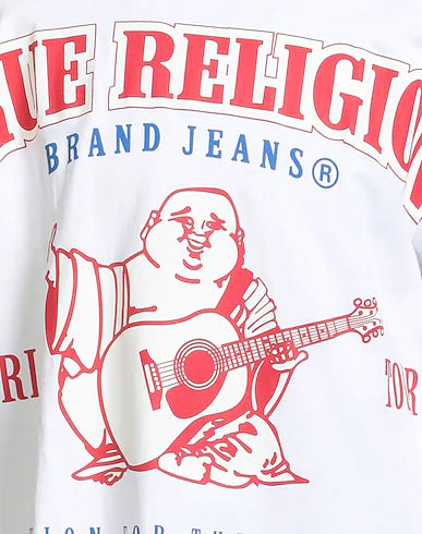 True Religion Bouddha Tee White