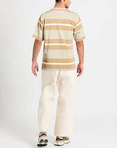 A Bathing Ape BAPE Beige Stripe T-Shirt