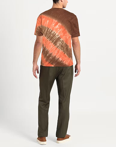 A Bathing Ape BAPE Orange/Brown Tie dye T-Shirt