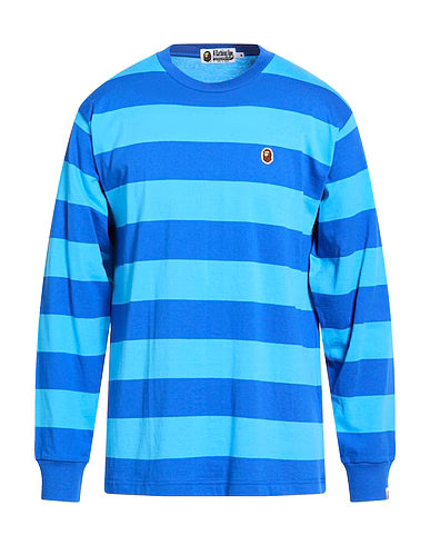 A Bathing Ape BAPE Longsleeve Blue Mini Logo
