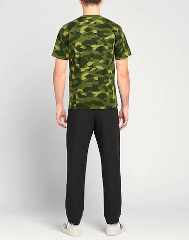 A Bathing Ape BAPE Green Camo T-Shirt