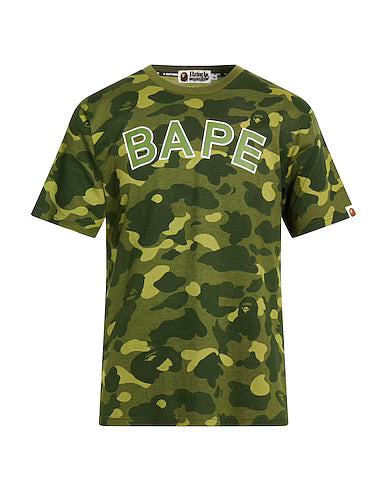 A Bathing Ape BAPE Green Camo T-Shirt