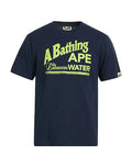 A Bathing Ape BAPE Water Navy T-Shirt