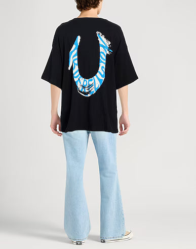 True Religion Painted Horseshoe Tee Black
