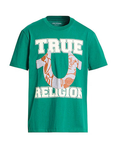 True Religion Painted Horseshoe Tee Green