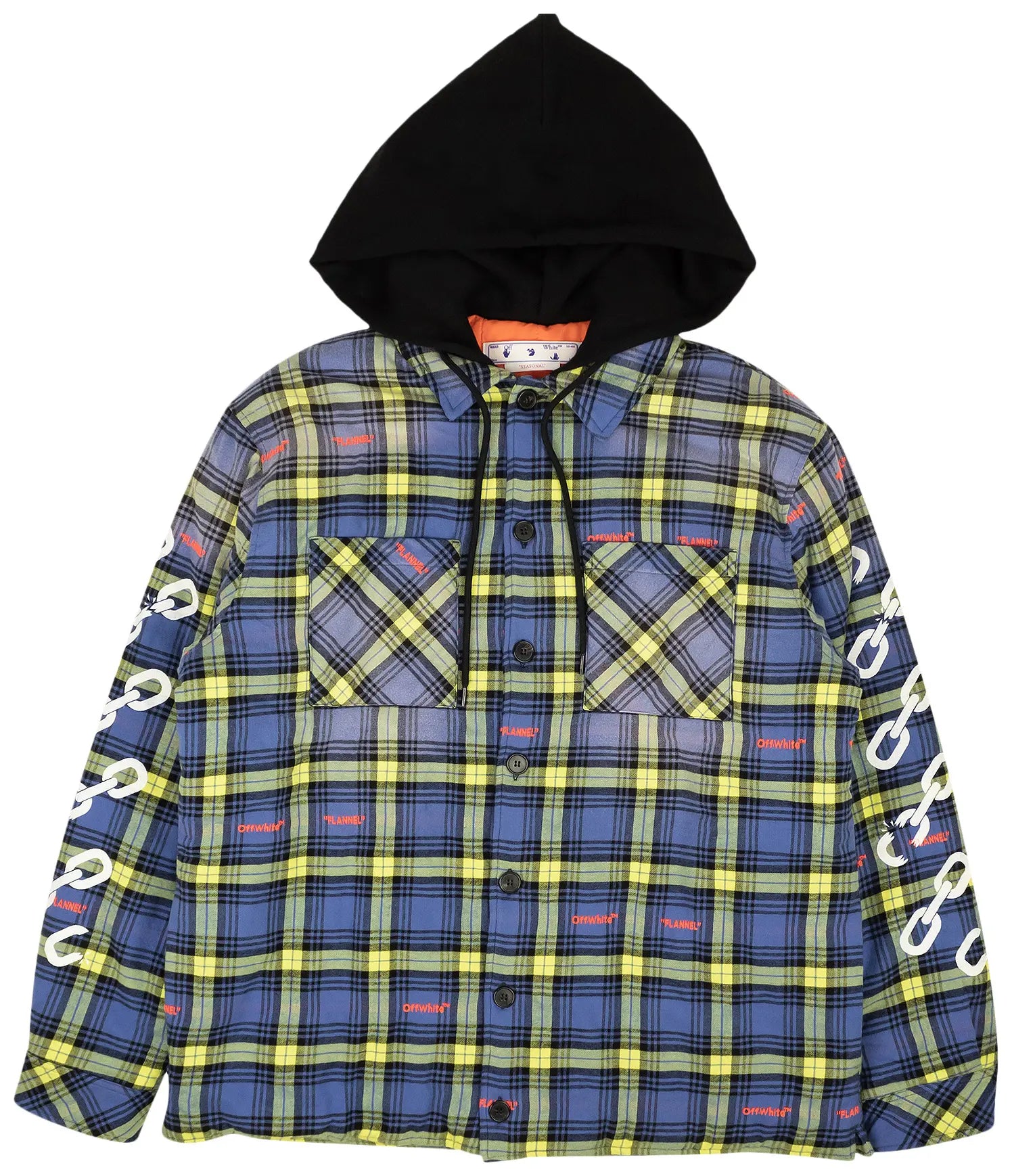 Off-White Arrow Logo Jacket 'Dusty Blue'