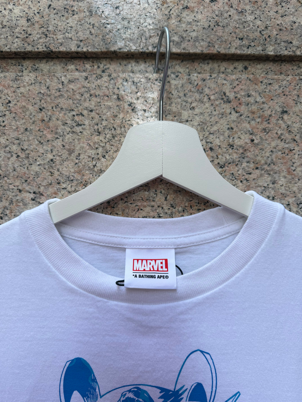 A Bathing Ape Bape X Marvel Doctor Strange Tee White - M (USED)
