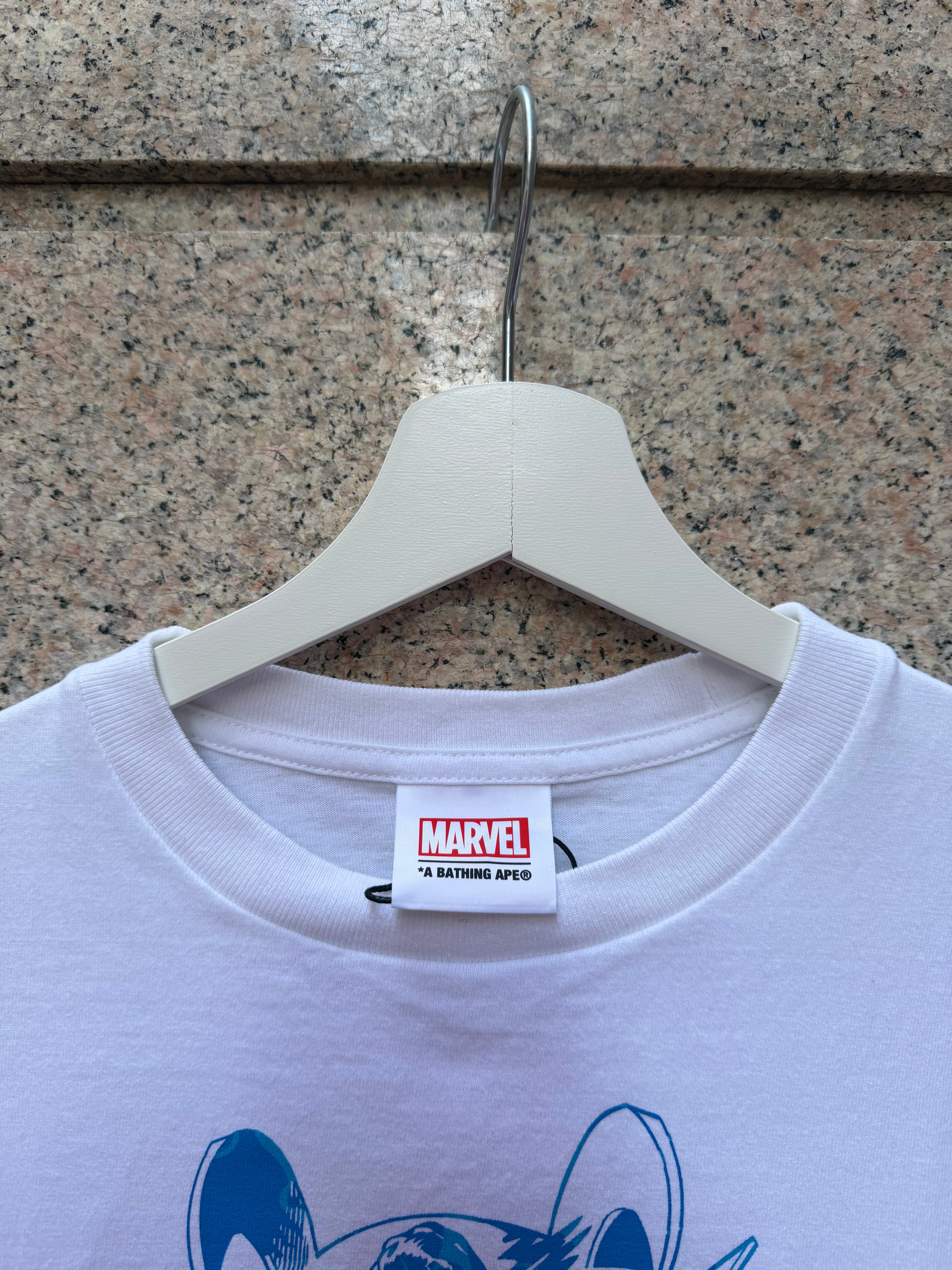 A Bathing Ape Bape X Marvel Doctor Strange Tee White - M (USED)