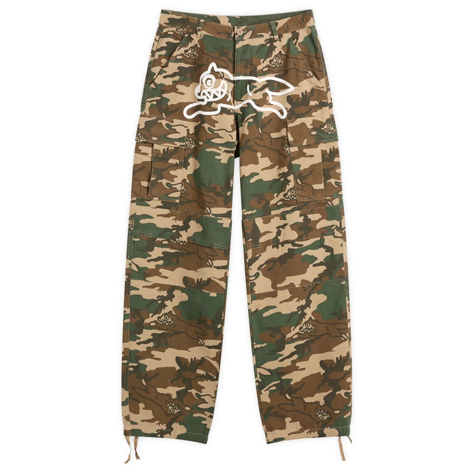 Icecream Running Dog Camo Cargo Pant Camo