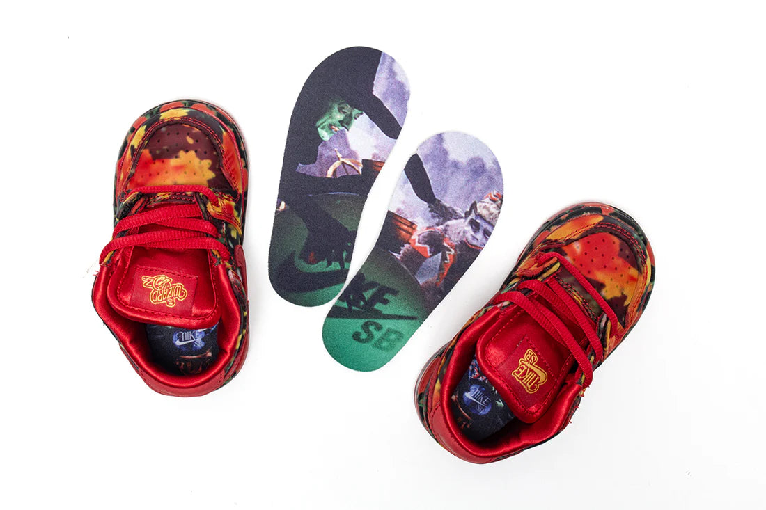 Nike SB Dunk Low The Wizard of Oz Poppy Field (TD)