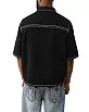 True Religion Super T Oversized Fit Denim Shirt Black