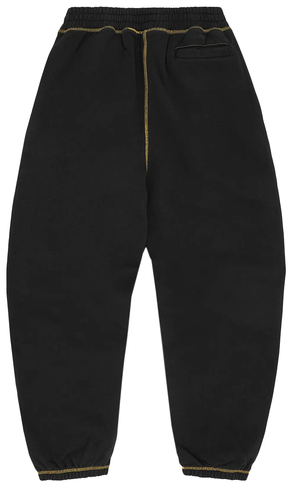 Corteiz Alcatraz Contrast Sweatpant 'Black/Yellow'