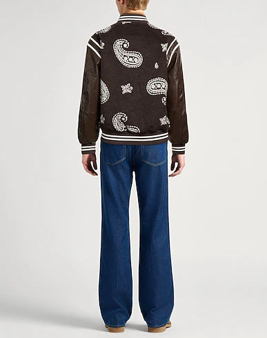 True Religion Varsity Brown Jacket
