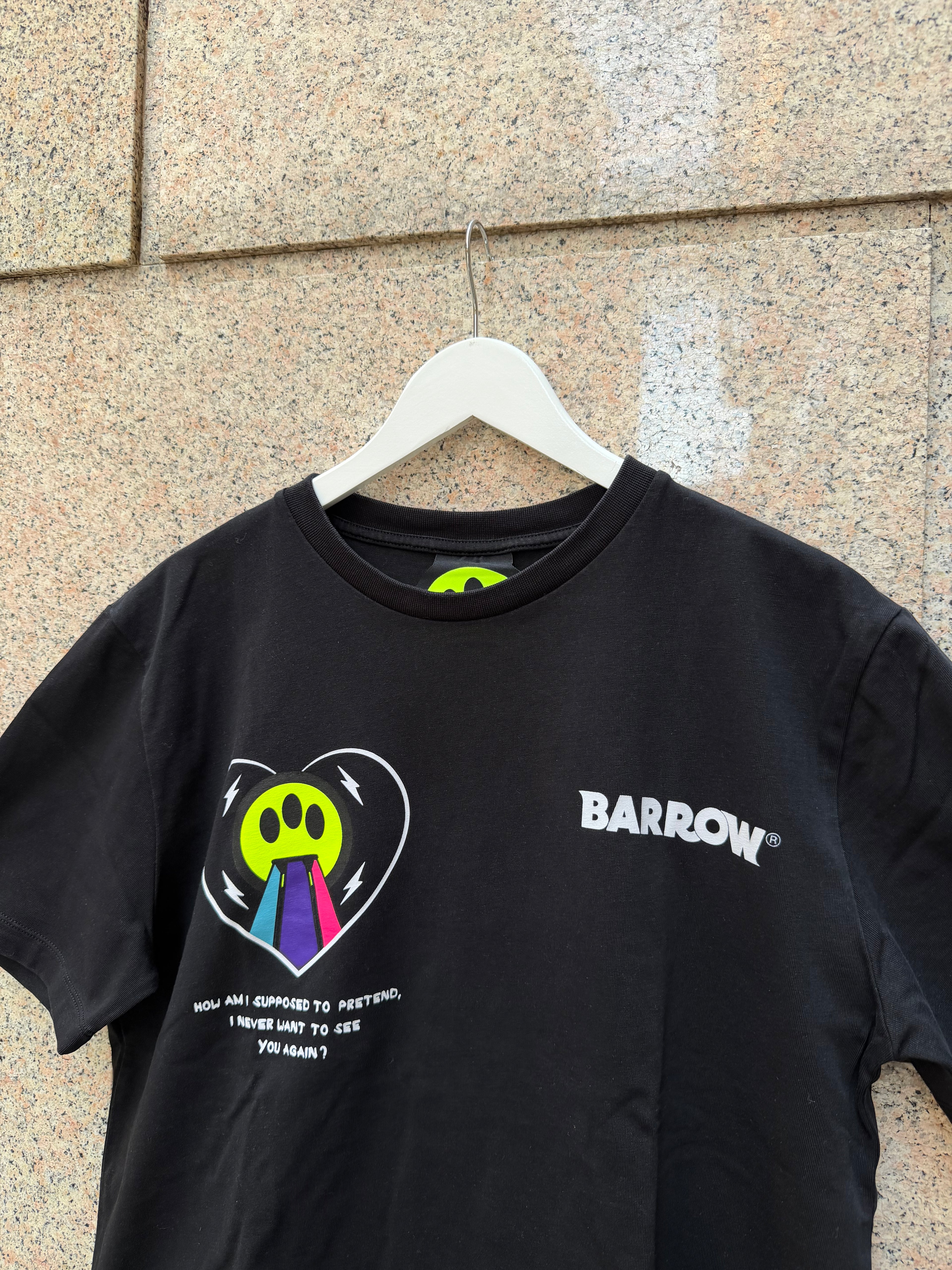 Barrow Graphic Black Tee - L (USED)