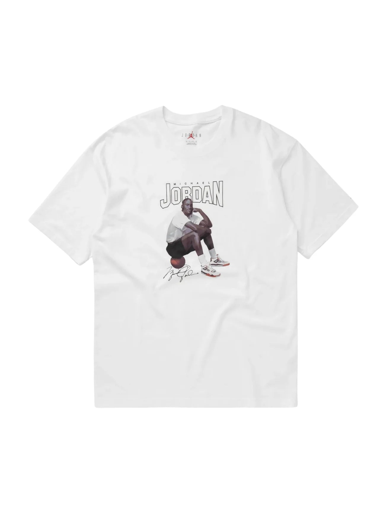 Jordan MJ Tee Oversized Graphic White