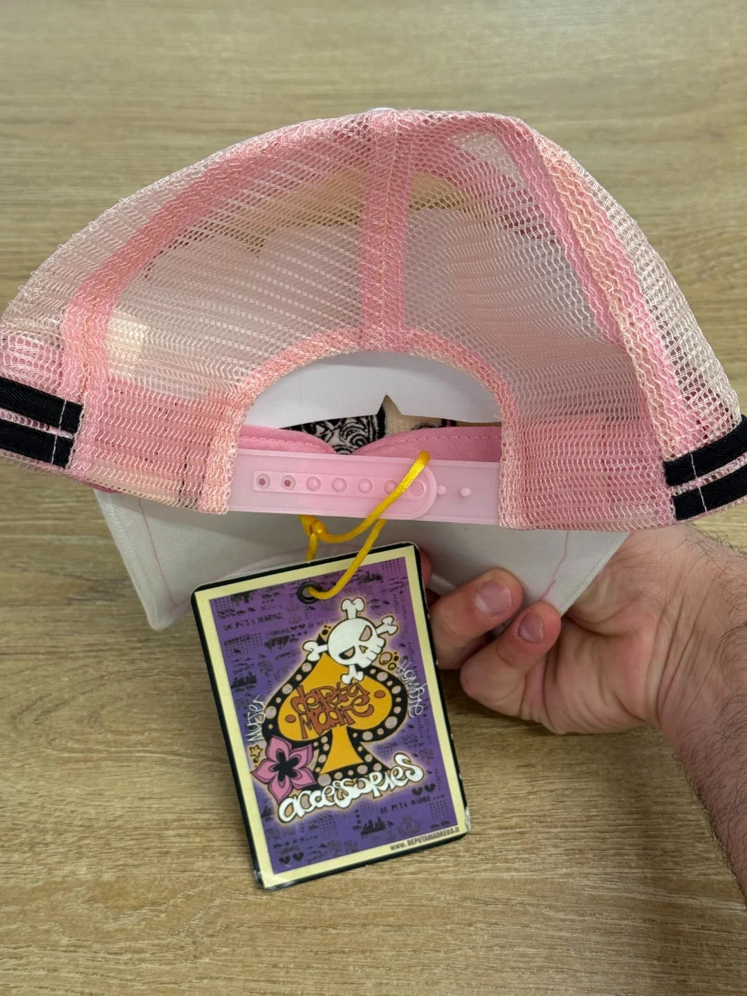 De Puta Madre 69 Cap White Pink