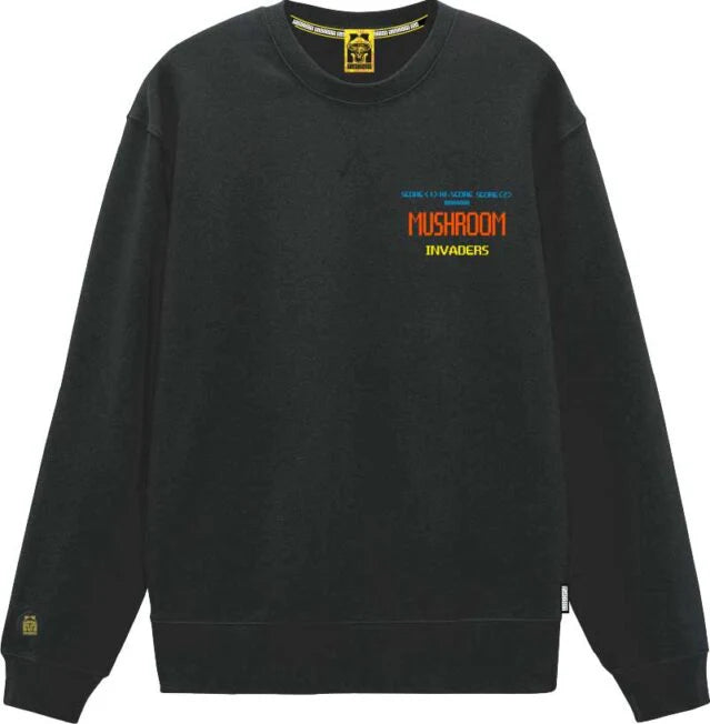 Mushroom Crewneck Black