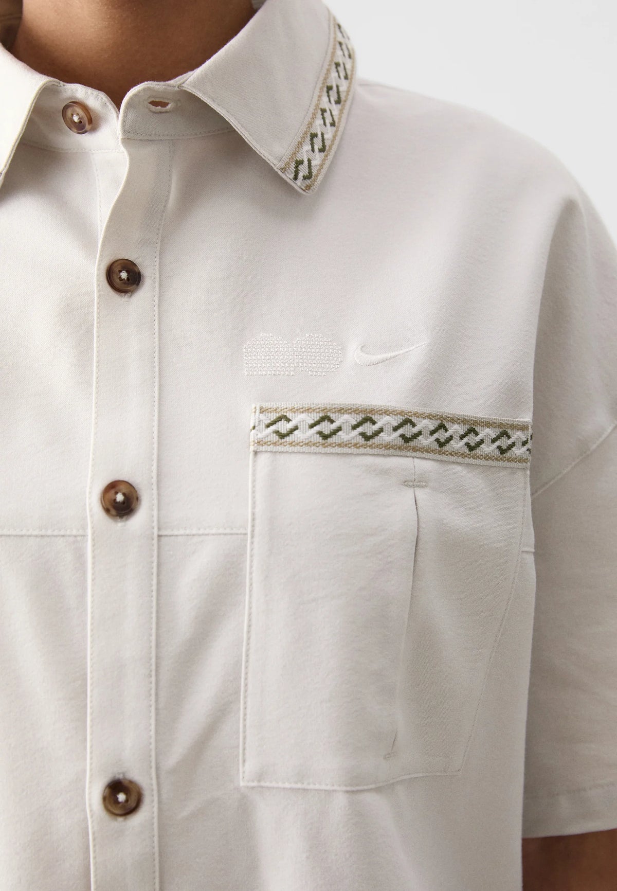 Nike X NAOMI OSAKA Shirt light bone/phantom