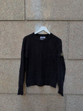 Stone Island Black Knit - S (USED)
