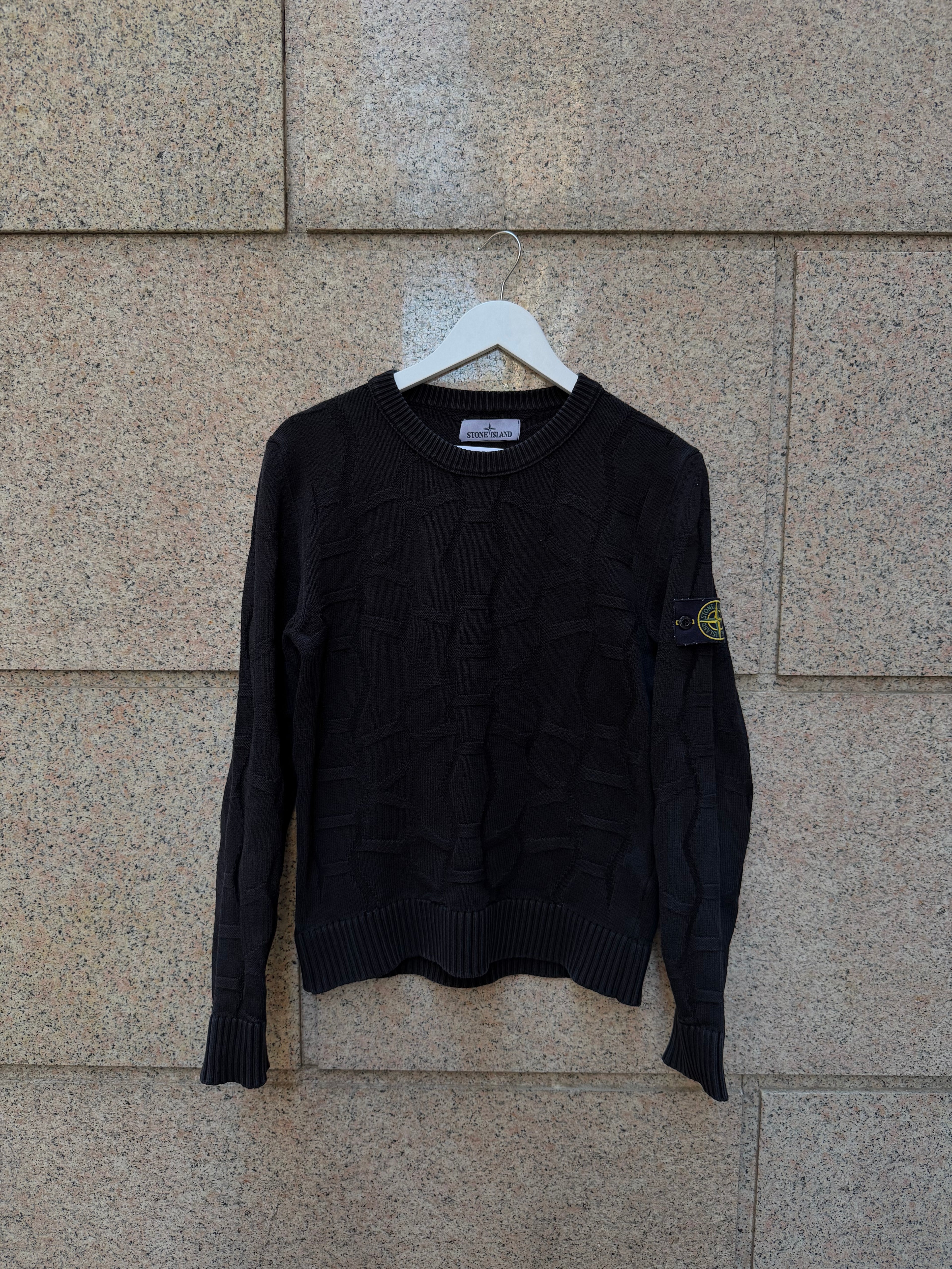 Stone Island Black Knit - S (USED)
