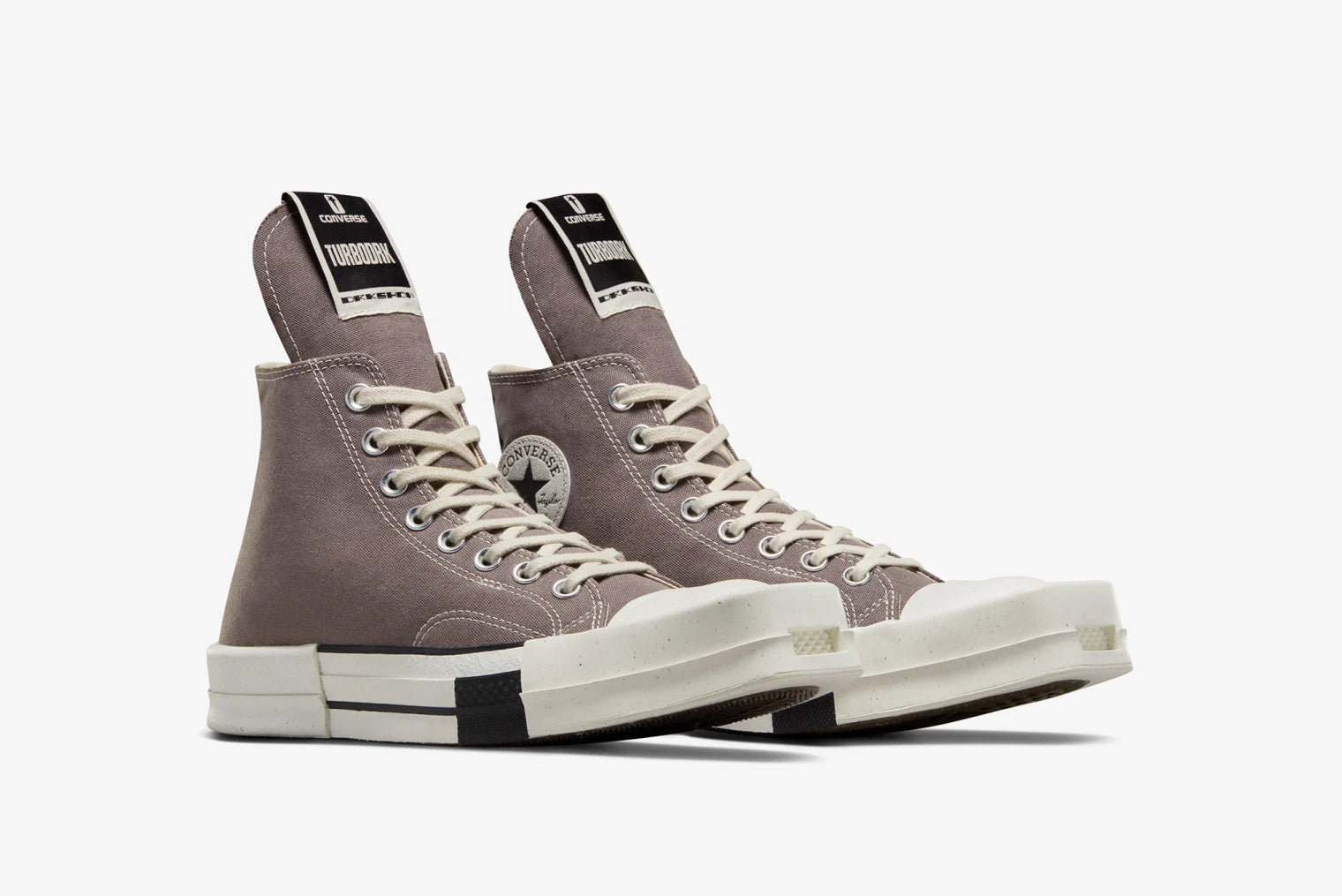Rick Owens x Converse TURBODRK Chuck 70 Laceless "Iron"