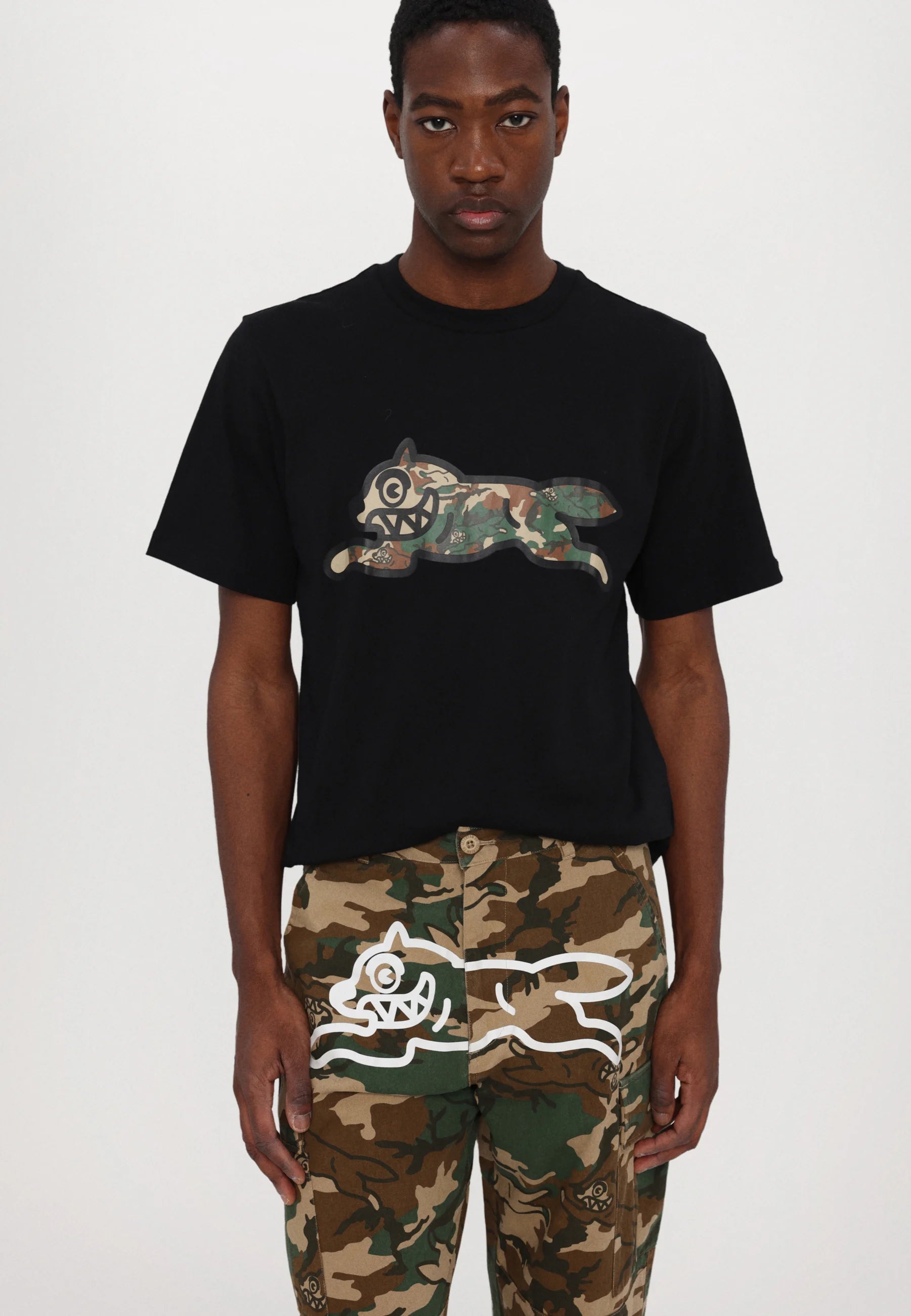 Icecream Running Dog Camo Cargo Pant Camo