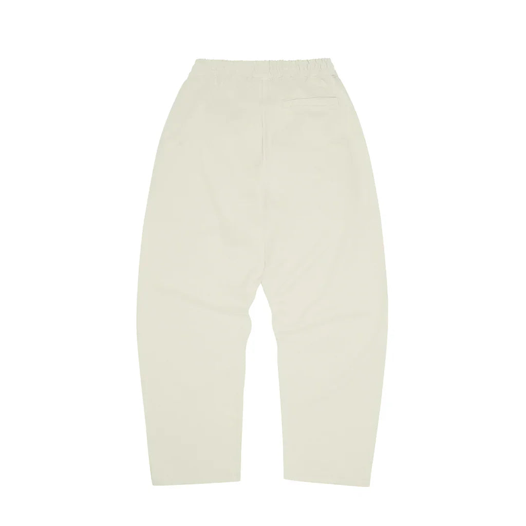 Corteiz Island Puff Print Open Hem Sweatpants 'Off White'