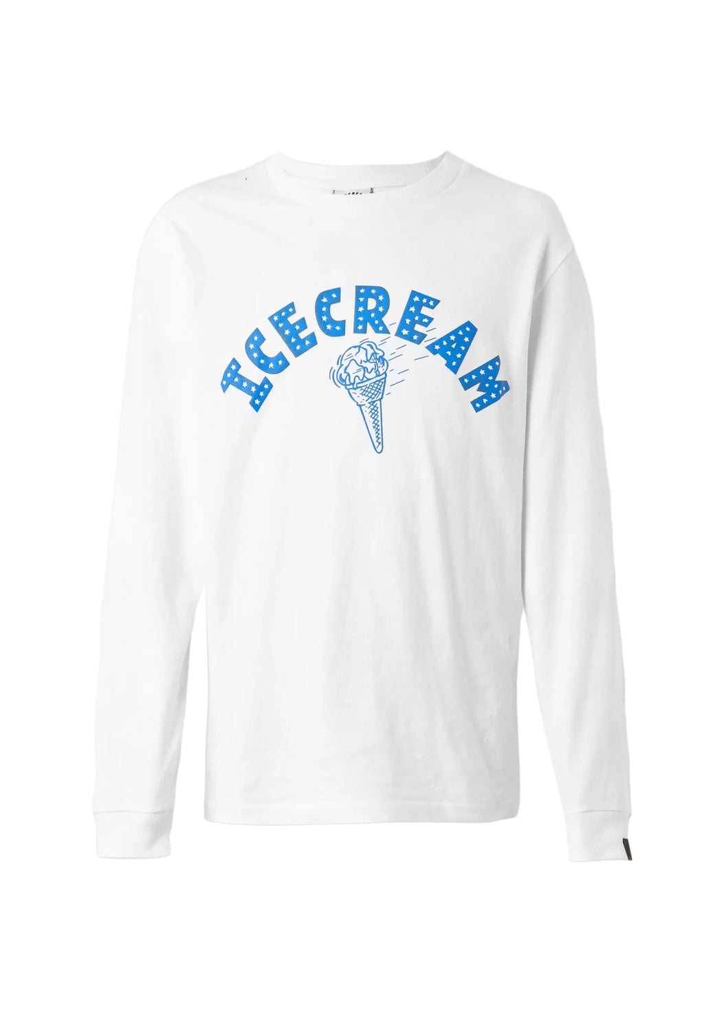 Icecream Longsleeve Cone White