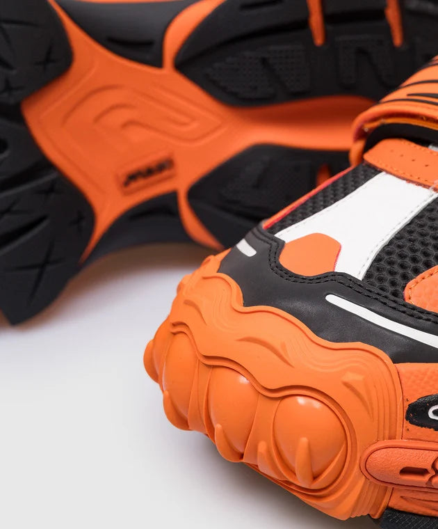 OFF-WHITE Glove Sneakers Orange
