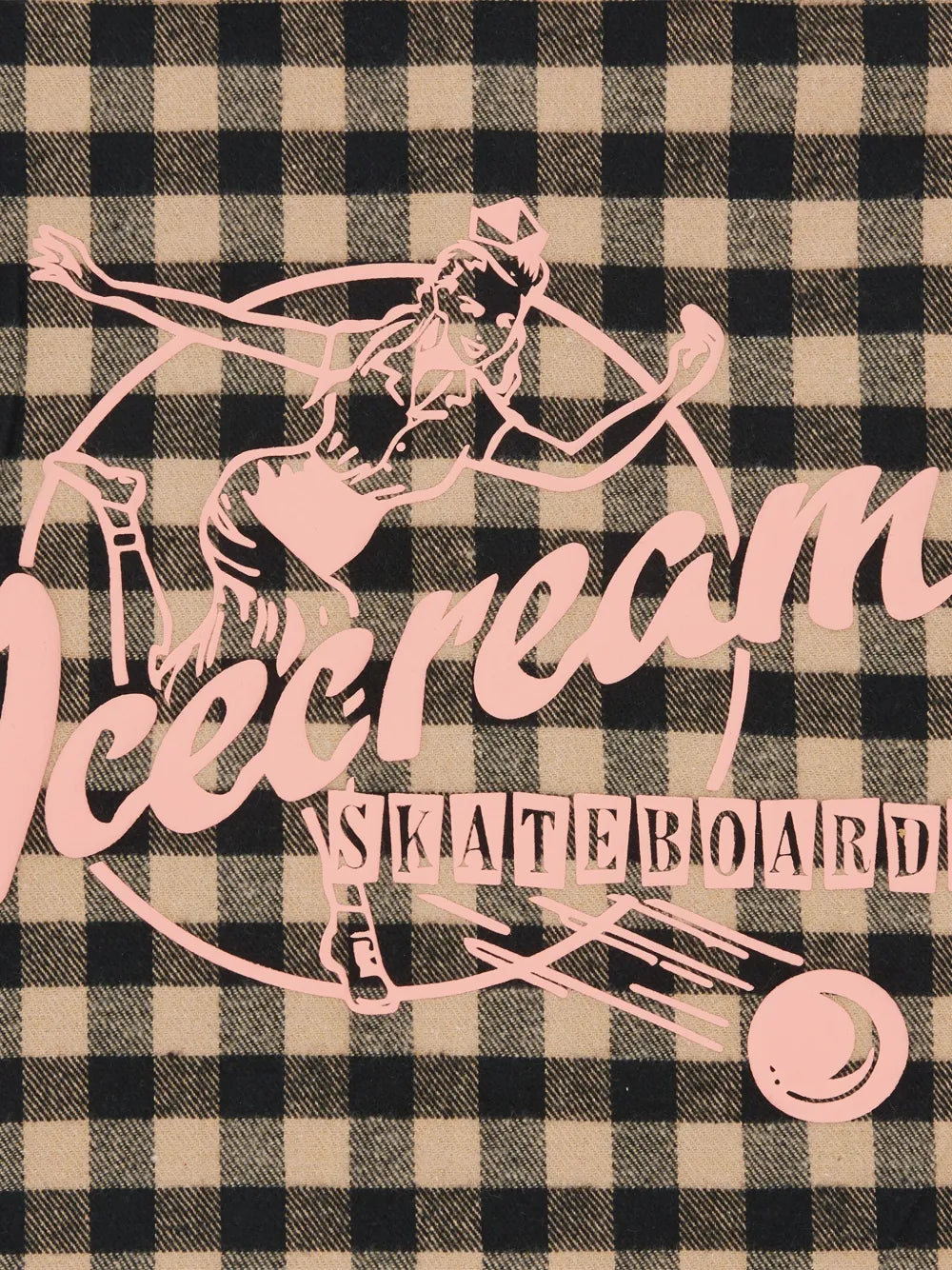 Icecream Shirt Beige Black