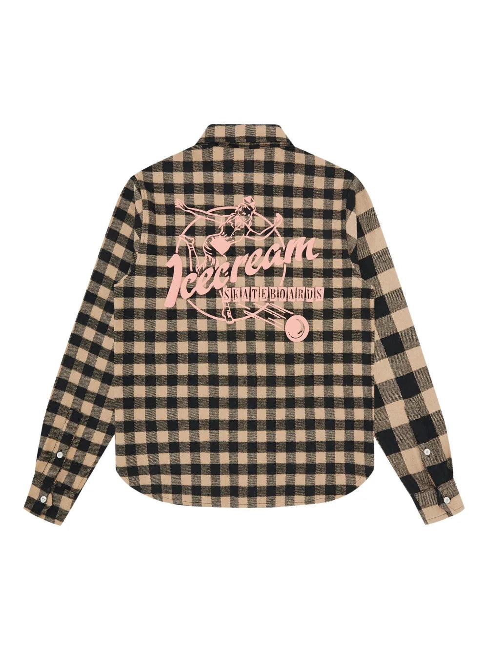 Icecream Shirt Beige Black