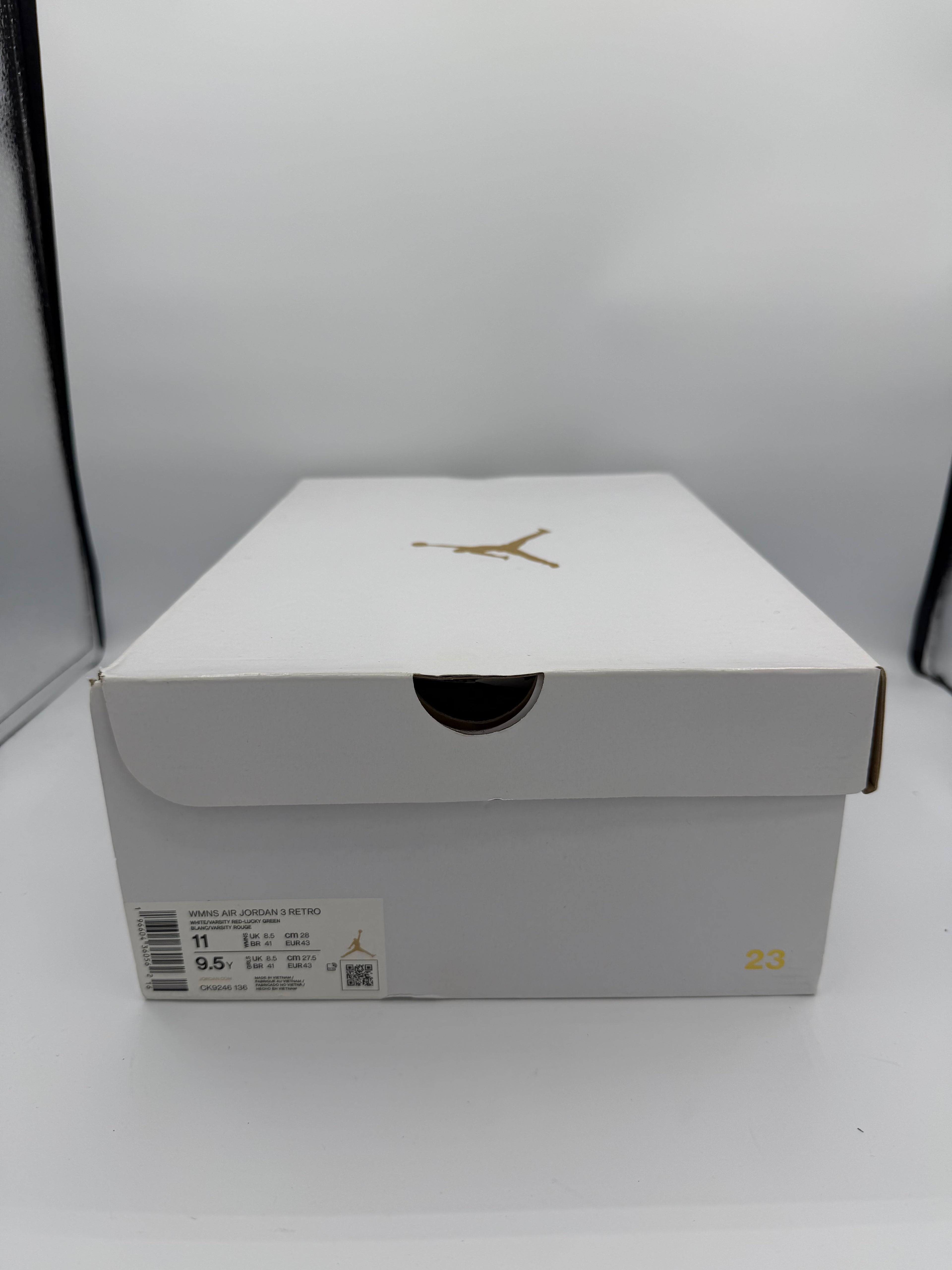 Jordan 3 Lucky Green - 43Eu (USED)