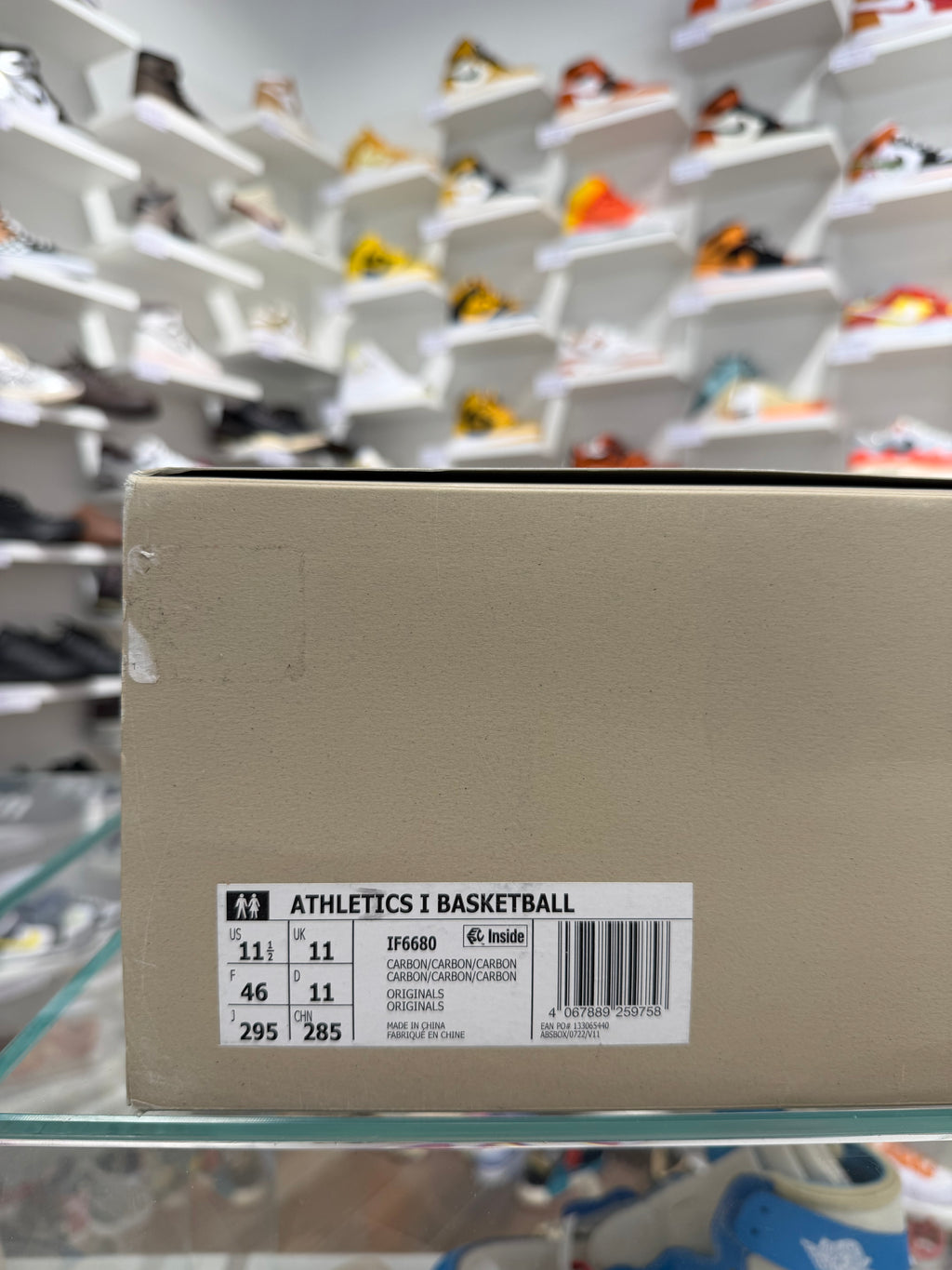 adidas Fear of God Athletics I Basketball Carbon - 46Eu (USED)