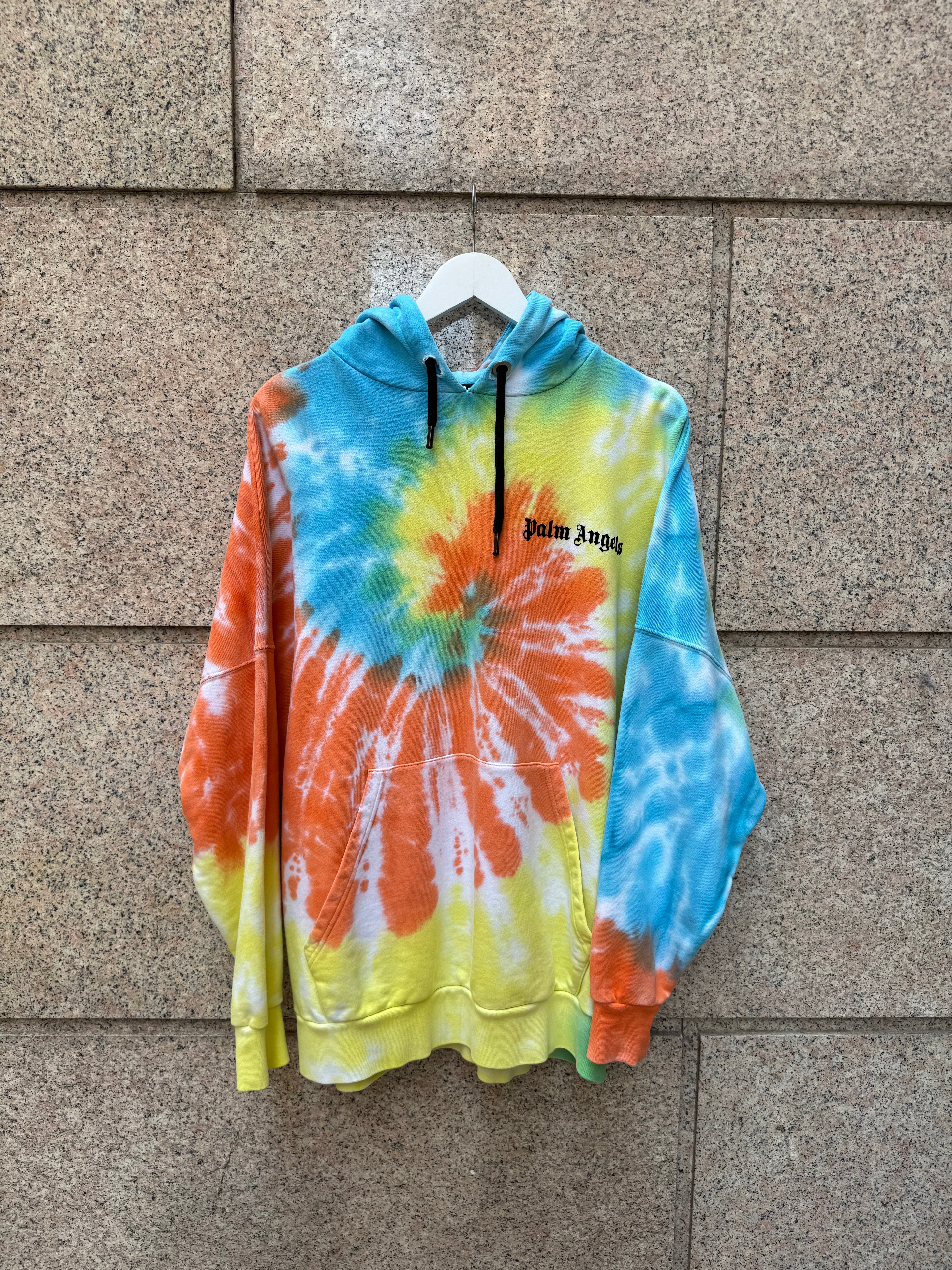 Palm Angels Hoodie Tie Dye  - M Over (USED)
