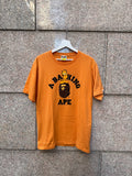A Bathing Ape Bape X Garfield Orange Tee - L (USED)