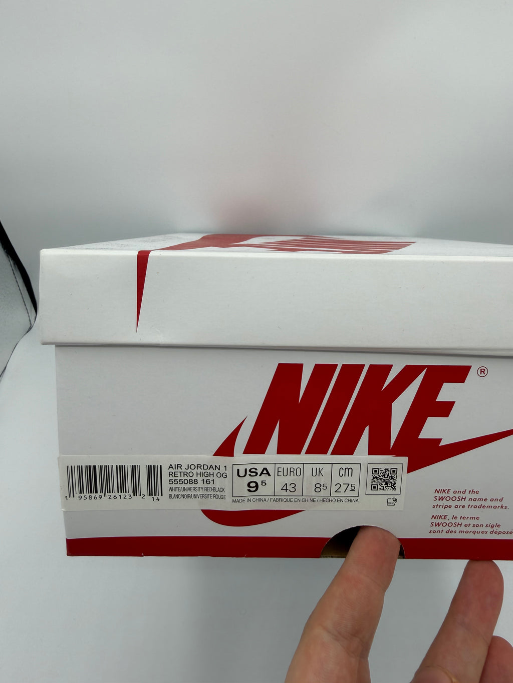 Jordan 1 Retro High OG Heritage - 43Eu (USED)