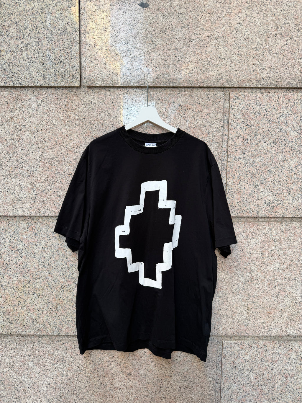 Marcelo Burlon Black Cross White T-Shirt - XL (USED)