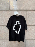 Marcelo Burlon Black Cross White T-Shirt - XL (USED)