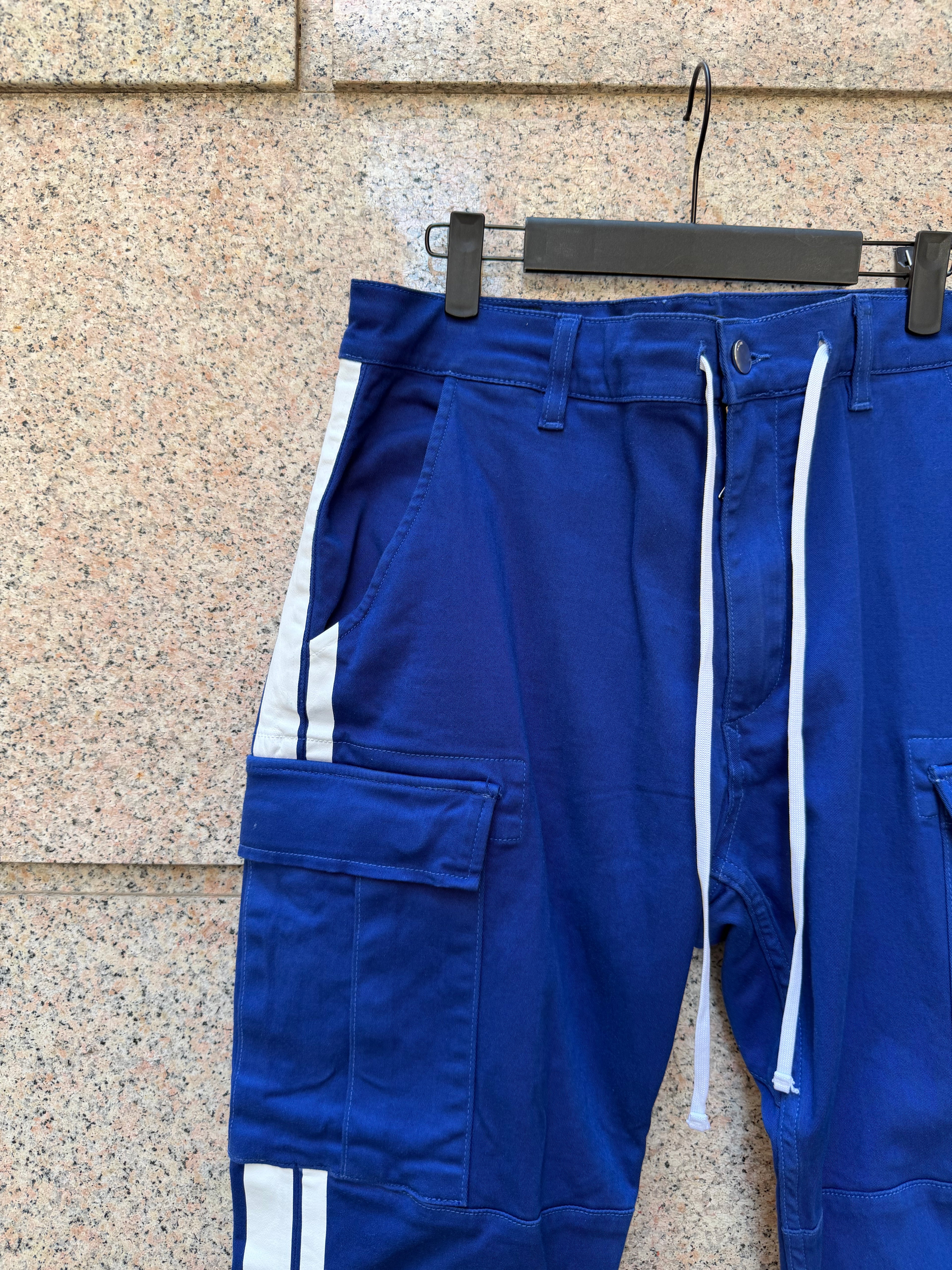Amiri Cargo Pants Blue/White - 34 (USED)