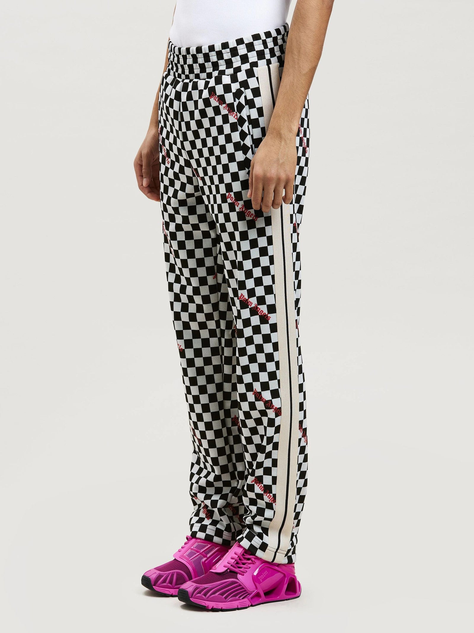 Palm Angels Jacquard Damier Classic Track Pants