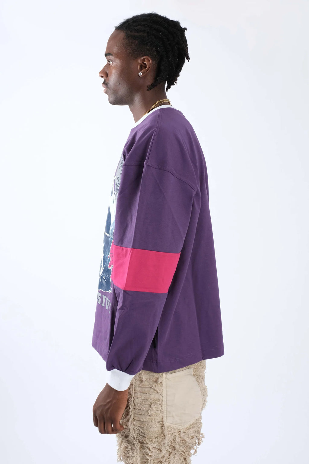 Effemme Long Sleeve Bandavion Purple